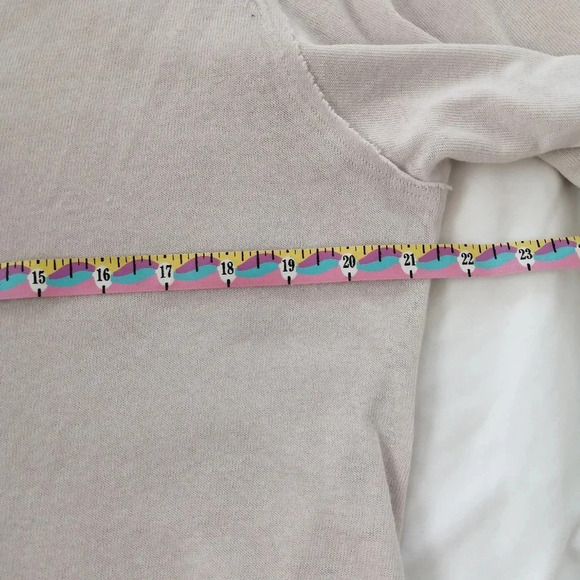 Free People We The Free Morgan Henley Short Sleeve in Prosecco Beige Medium - Picture 15 of 16